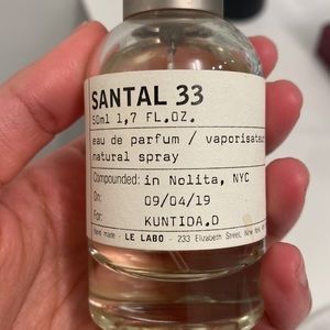 Le Labo Santal 33 eau de parfum